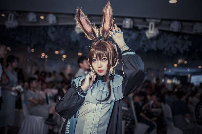 明日方舟 阿米娅cosplay Cn：是瓶子鸭(图7)