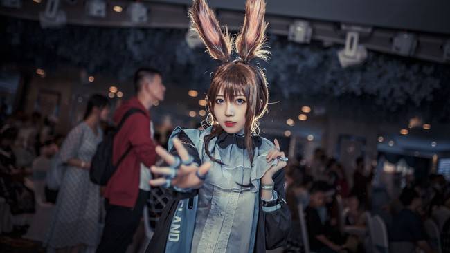 明日方舟 阿米娅cosplay Cn：是瓶子鸭(图8)
