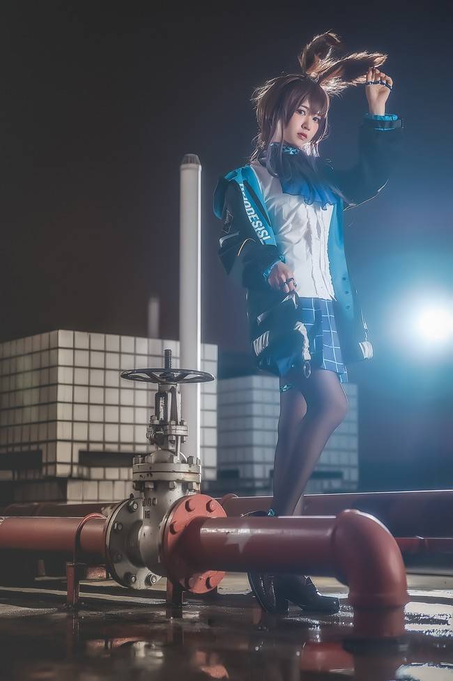 阿米娅cosplay Cn：鳗鱼霏儿(图2)