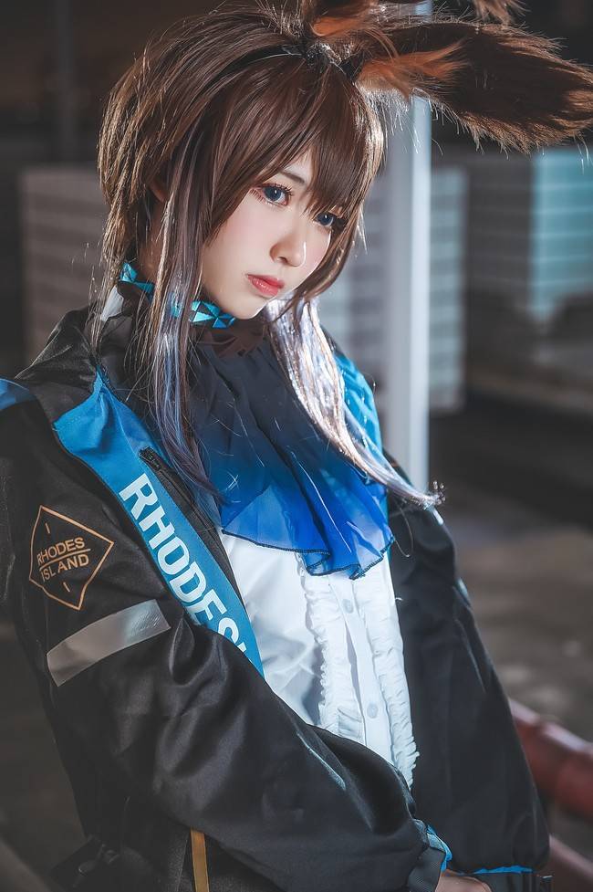 阿米娅cosplay Cn：鳗鱼霏儿(图7)