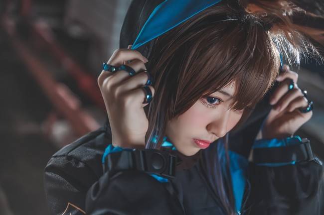 阿米娅cosplay Cn：鳗鱼霏儿(图8)