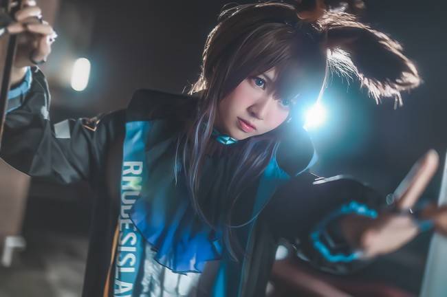 阿米娅cosplay Cn：鳗鱼霏儿(图6)