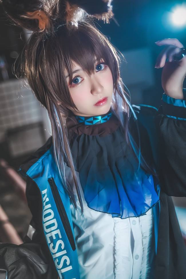 阿米娅cosplay Cn：鳗鱼霏儿(图9)
