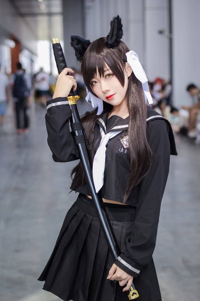 爱宕cosplay Cn：蓝途(图5)
