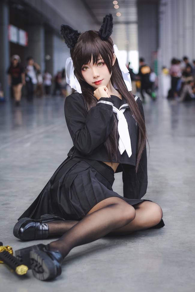 爱宕cosplay Cn：蓝途(图1)