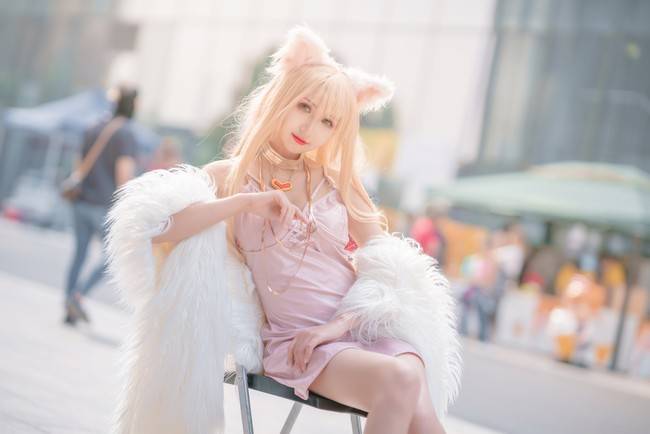 阿狸cosplay Cn：芝士不想被吃(图4)