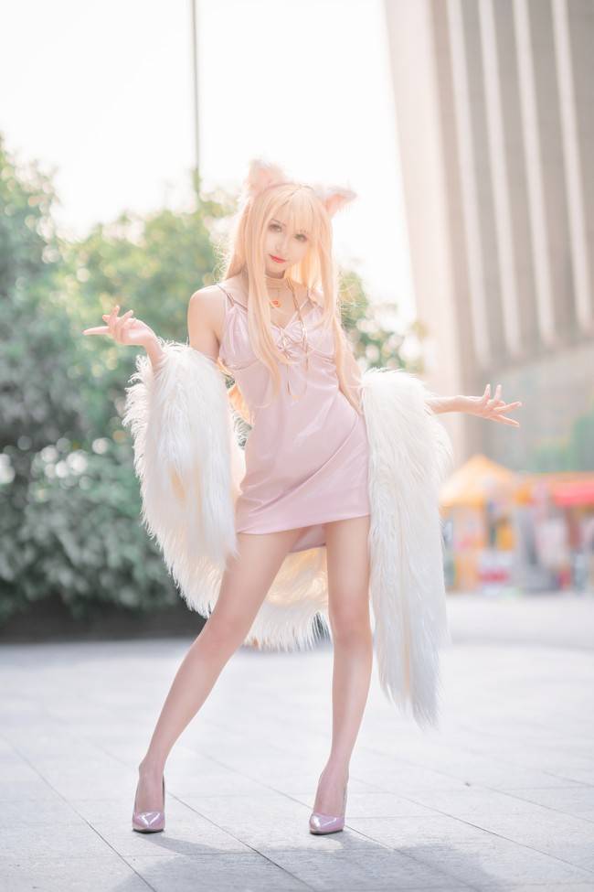 阿狸cosplay Cn：芝士不想被吃(图1)