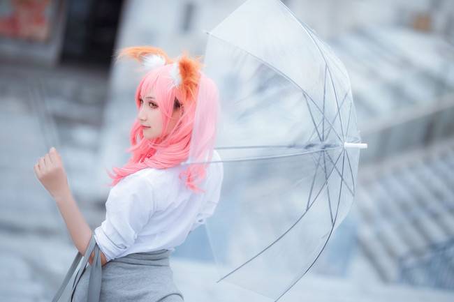 玉藻前cosplay Cn：芝士不想被吃(图3)