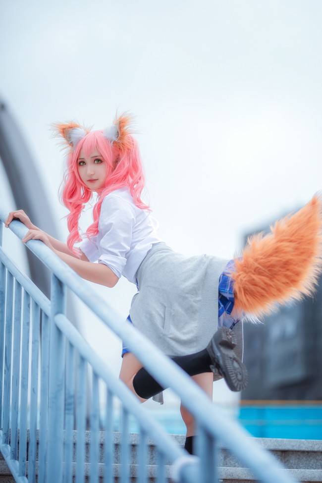 玉藻前cosplay Cn：芝士不想被吃(图9)