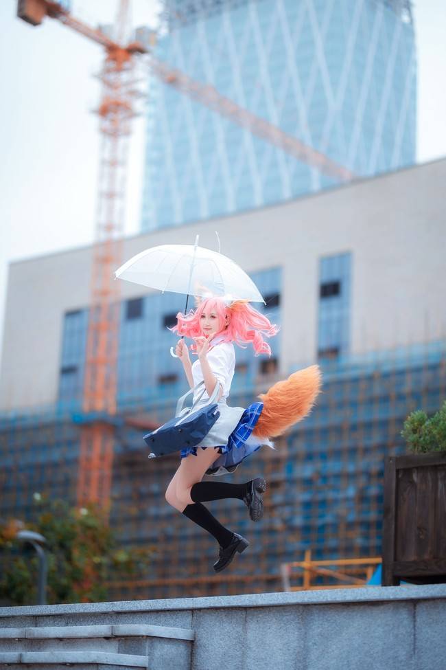 玉藻前cosplay Cn：芝士不想被吃(图7)