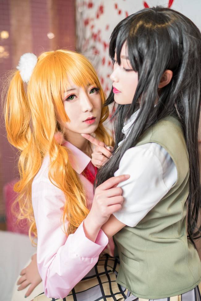 蓝原柚子 蓝原芽衣cosplay(图3)