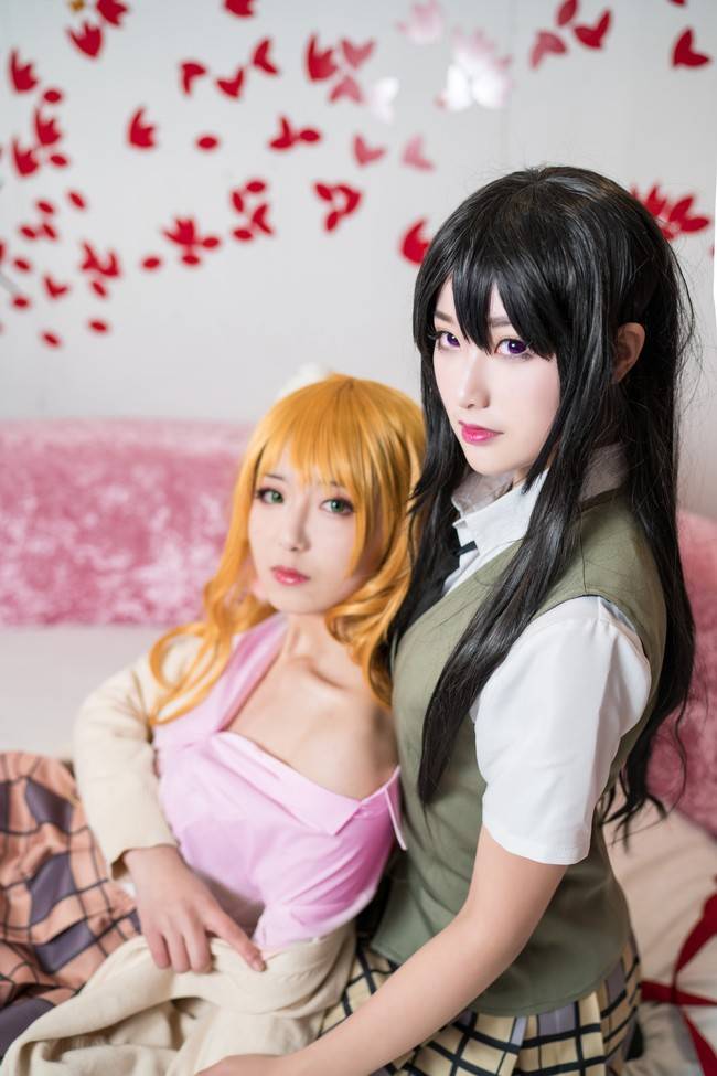 蓝原柚子 蓝原芽衣cosplay(图8)