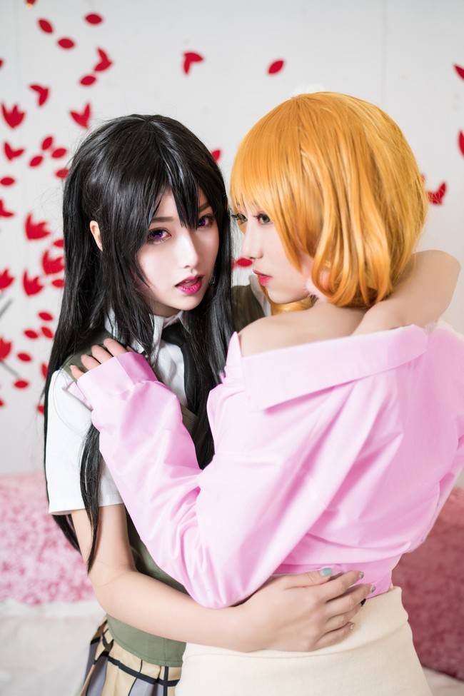 蓝原柚子 蓝原芽衣cosplay(图6)