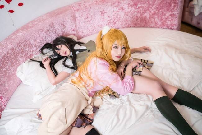 蓝原柚子 蓝原芽衣cosplay(图9)