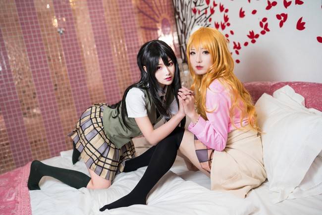 蓝原柚子 蓝原芽衣cosplay(图12)