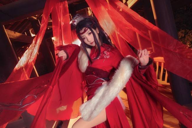 逆水寒ol 息红泪cosplay Cn:弥音音ww(图2)