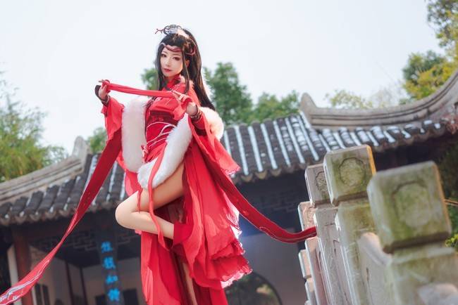 逆水寒ol 息红泪cosplay Cn:弥音音ww(图6)