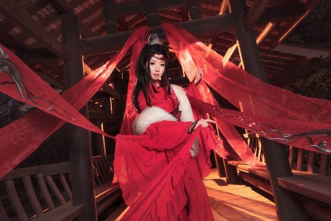 逆水寒ol 息红泪cosplay Cn:弥音音ww(图3)