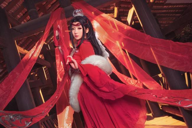 逆水寒ol 息红泪cosplay Cn:弥音音ww(图9)