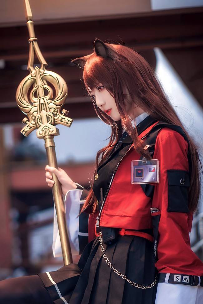 明日方舟 天火cosplay Cn：弥音音ww(图2)