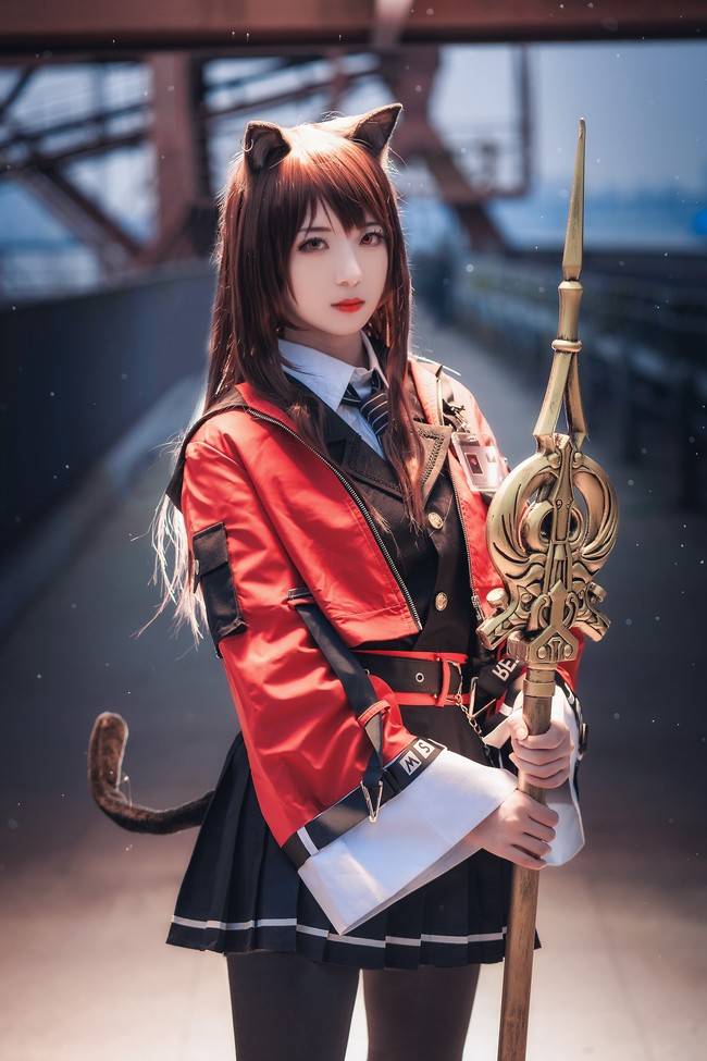 明日方舟 天火cosplay Cn：弥音音ww(图4)