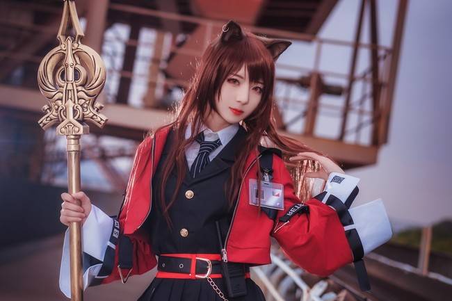 明日方舟 天火cosplay Cn：弥音音ww(图10)