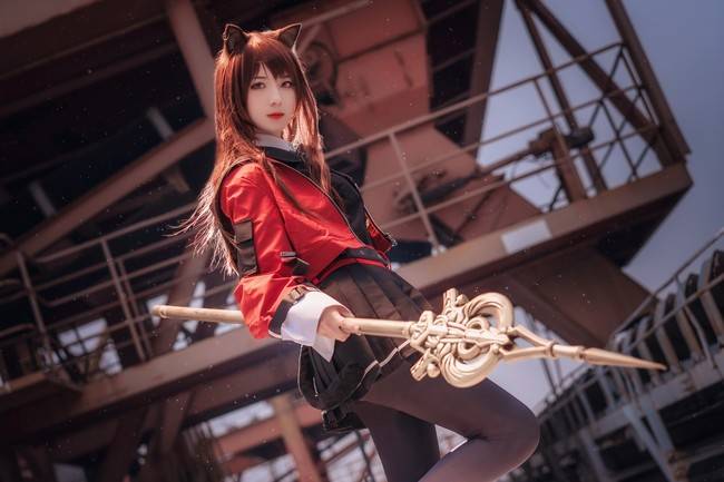 明日方舟 天火cosplay Cn：弥音音ww(图12)