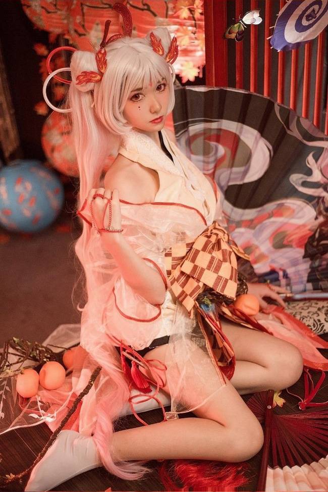 阴阳师 不知火舞cosplay Cn：小桃子~(图2)