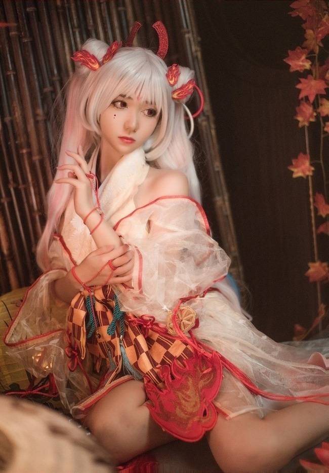 阴阳师 不知火舞cosplay Cn：小桃子~(图7)