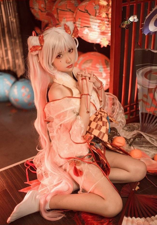 阴阳师 不知火舞cosplay Cn：小桃子~(图1)