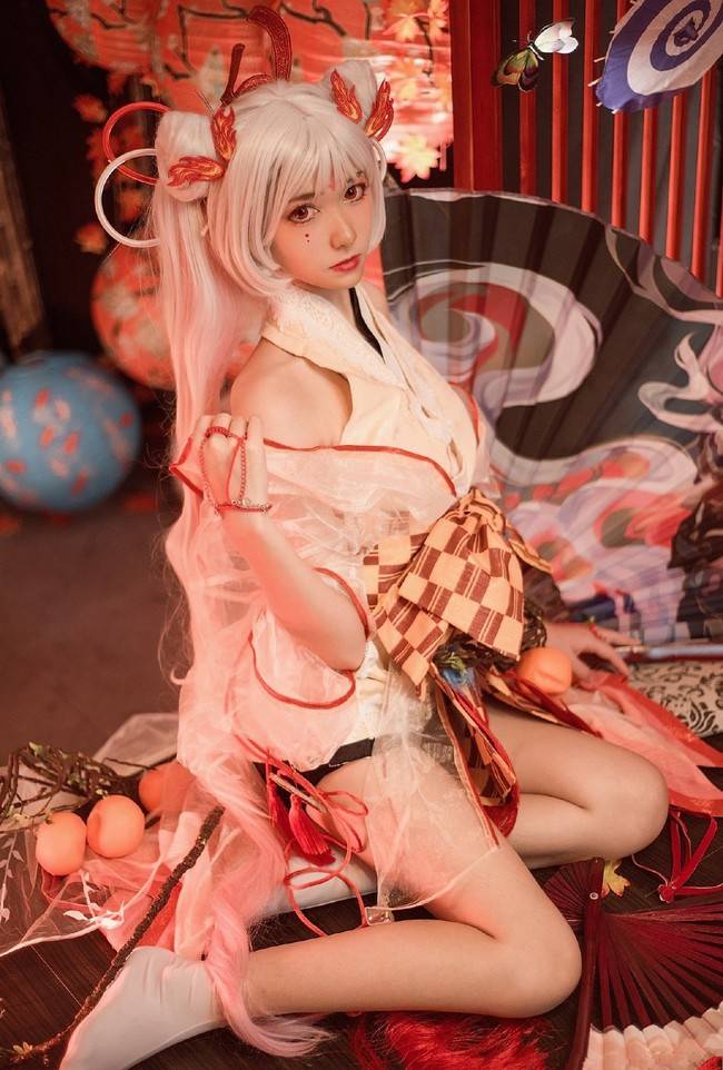 阴阳师 不知火舞cosplay Cn：小桃子~(图5)