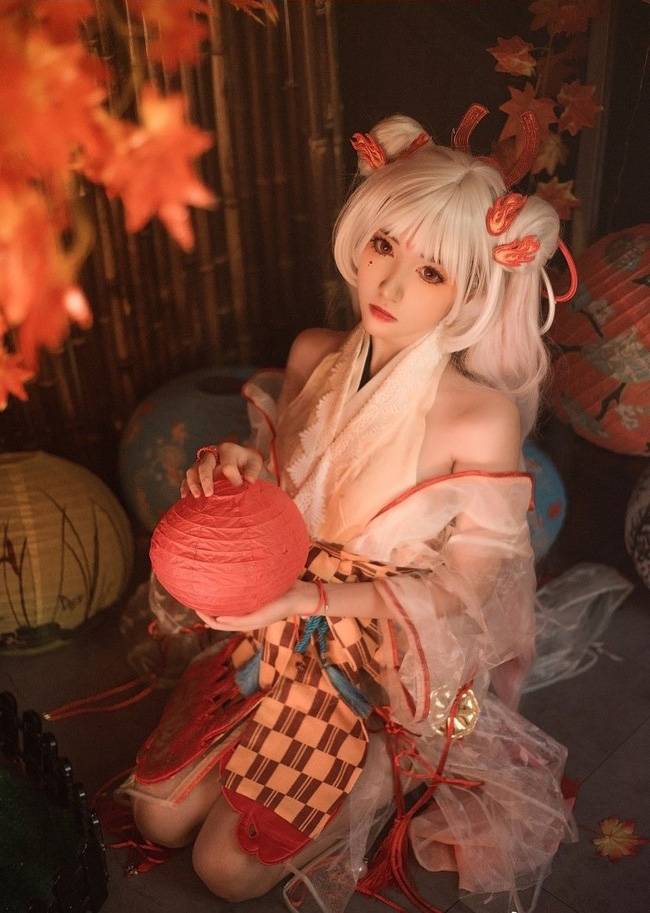 阴阳师 不知火舞cosplay Cn：小桃子~(图4)
