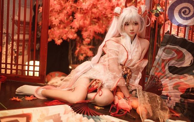 阴阳师 不知火舞cosplay Cn：小桃子~(图9)