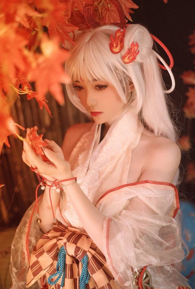 阴阳师 不知火舞cosplay Cn：小桃子~(图15)
