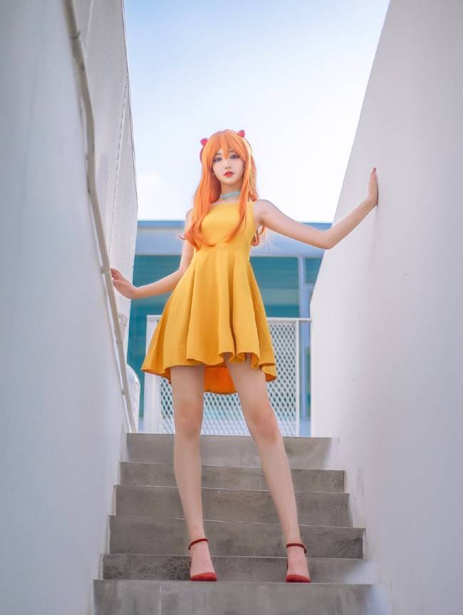 EVA 明日香cosplay Cn：小桃子~(图1)