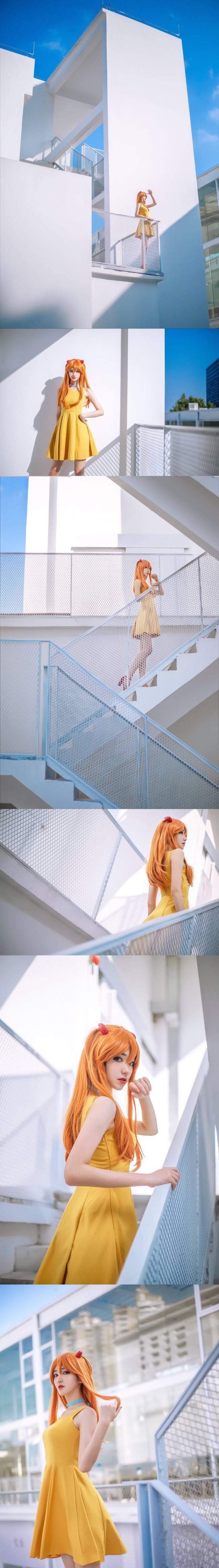 EVA 明日香cosplay Cn：小桃子~(图8)
