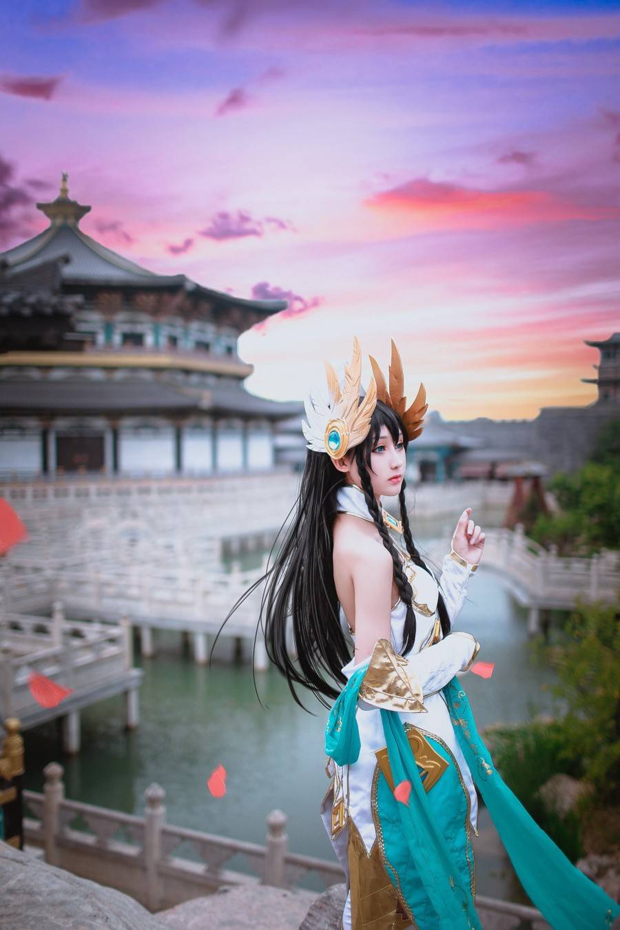 英雄联盟 艾瑞莉娅cosplay Cn：欣欣nb(图7)