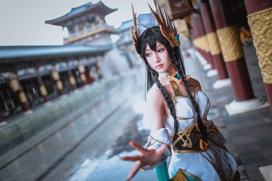 英雄联盟 艾瑞莉娅cosplay Cn：欣欣nb(图10)