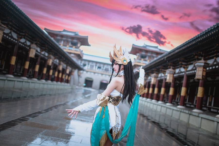 英雄联盟 艾瑞莉娅cosplay Cn：欣欣nb(图12)