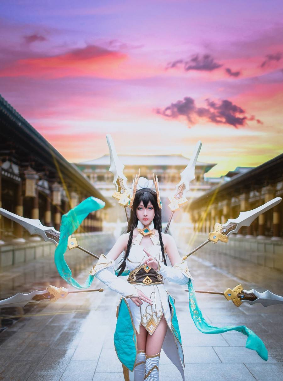 英雄联盟 艾瑞莉娅cosplay Cn：欣欣nb(图9)