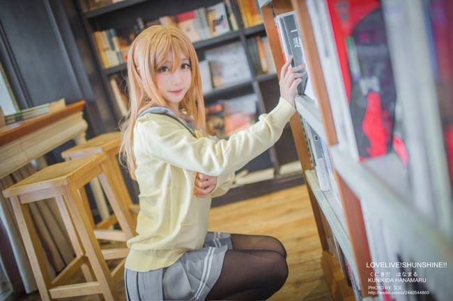 国木田花丸cosplay Cn:-黑川-(图3)