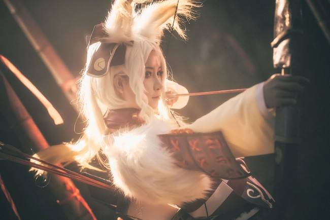 白狼 源博雅cosplay Cn:yui金鱼 凌翼(图4)