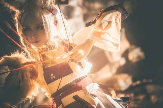 白狼 源博雅cosplay Cn:yui金鱼 凌翼(图6)