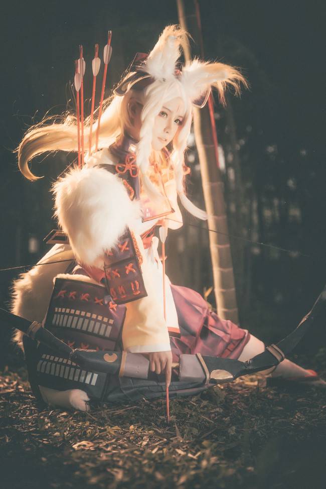白狼 源博雅cosplay Cn:yui金鱼 凌翼(图3)