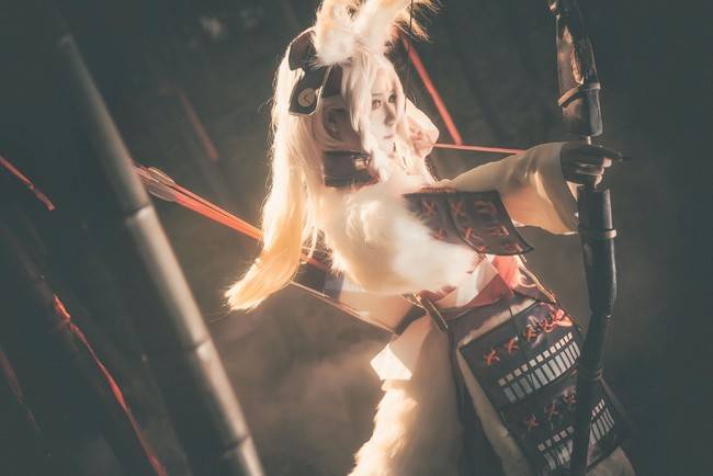 白狼 源博雅cosplay Cn:yui金鱼 凌翼(图7)