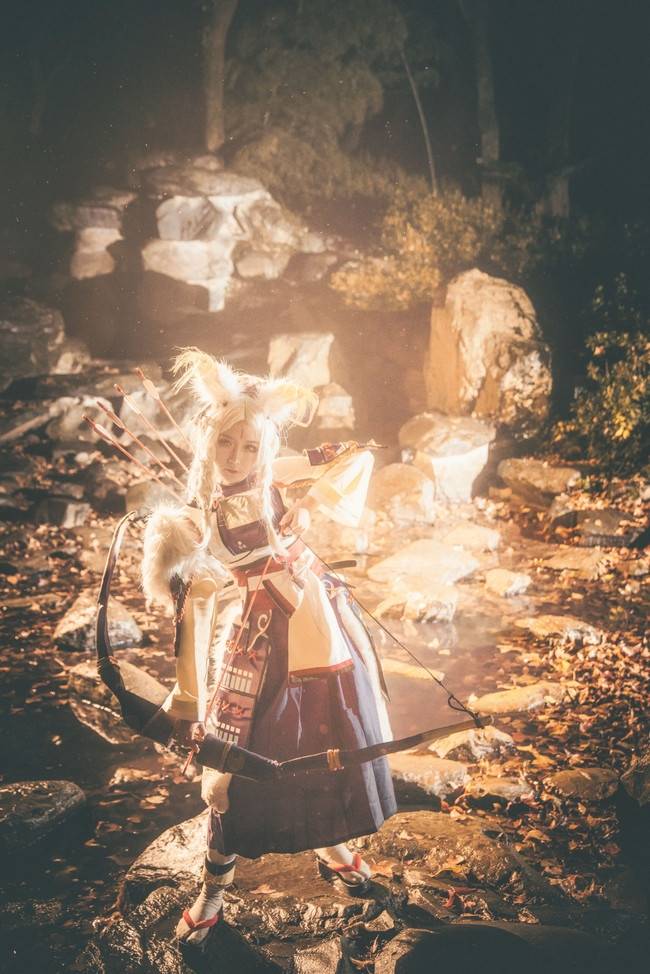 白狼 源博雅cosplay Cn:yui金鱼 凌翼(图5)