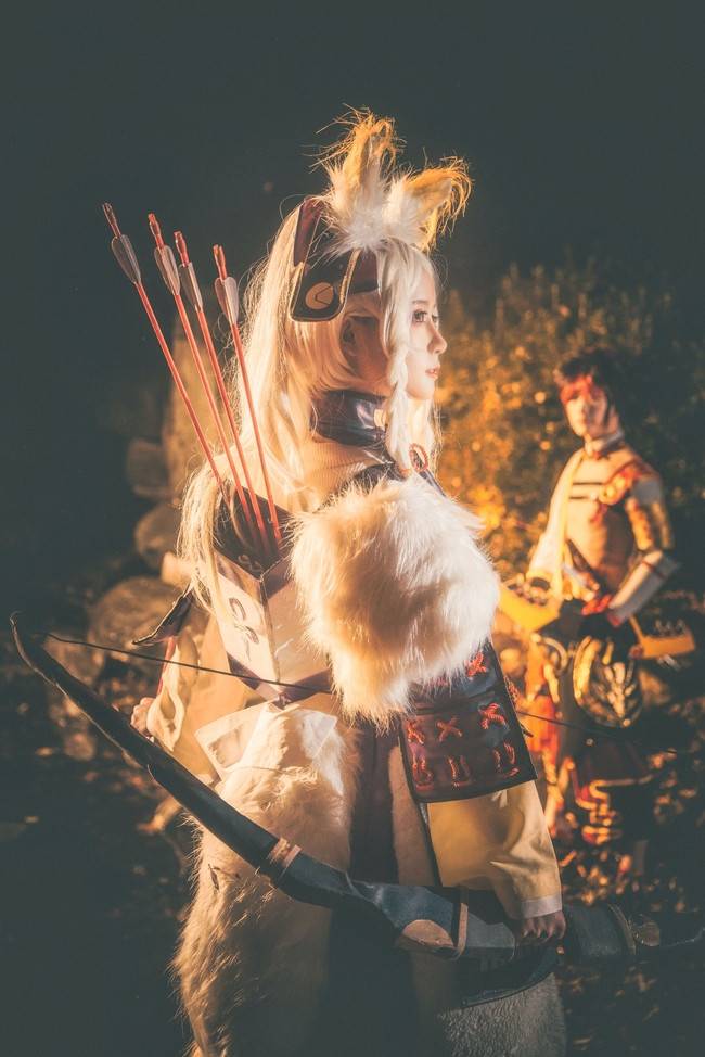 白狼 源博雅cosplay Cn:yui金鱼 凌翼(图8)