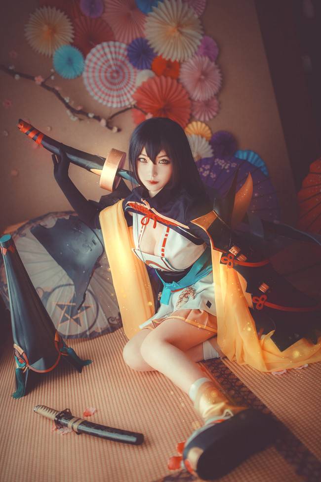 阴阳师 妖刀姬cosplay Cn犬神洛洛子(图1)