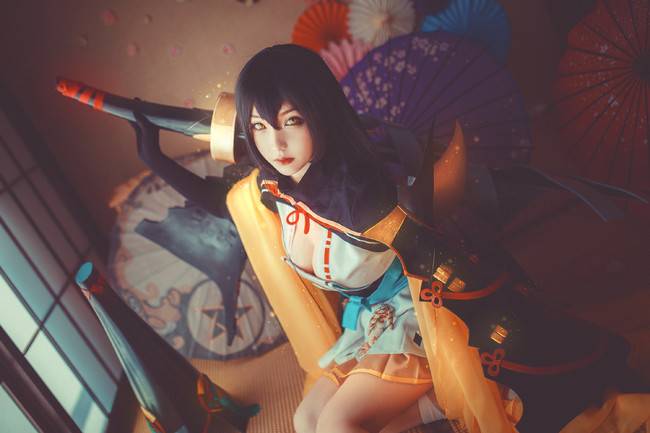 阴阳师 妖刀姬cosplay Cn犬神洛洛子(图6)