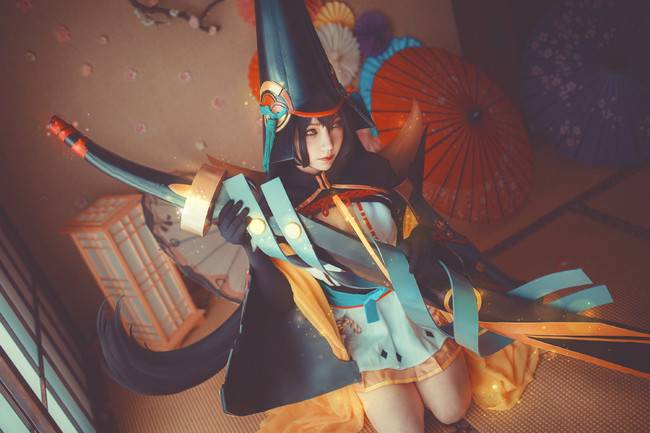 阴阳师 妖刀姬cosplay Cn犬神洛洛子(图9)